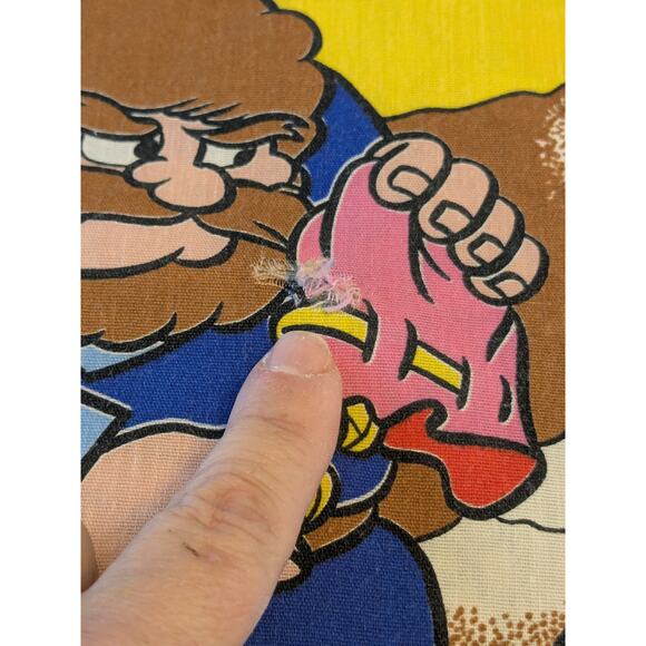 1988 Nintendo Super Mario Legend Zelda Twin Sheet Set Flat Fitted 2 Pillowcases - Picture 4 of 10